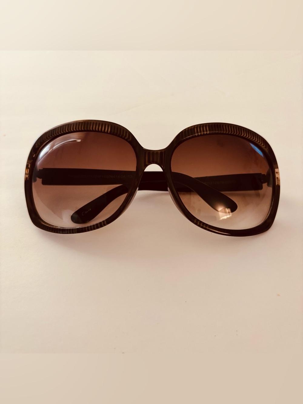 Target Oversized Brown Gradient Women's Sunglasses